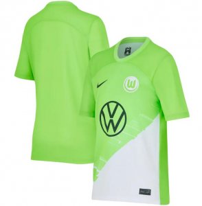 2023-24 VfL Wolfsburg Home Soccer Jersey Shirt