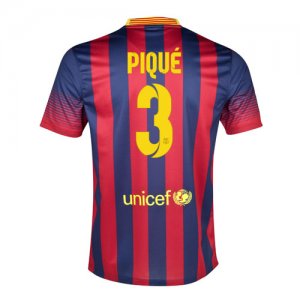 13-14 Barcelona #3 Pique Home Soccer Jersey Shirt 13-14 Barcelona #3 Pique Home Soccer Jersey Shirt