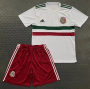 Kids Mexico 2018 World Cup Away Soccer Kit (Jersey + Shorts)