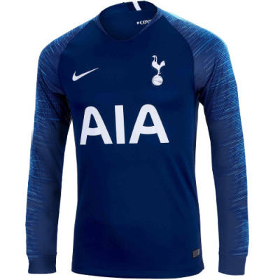 2018-19 Tottenham Hotspur Away LS Soccer Jersey