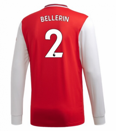 2019-20 Arsenal Long Sleeve Home Soccer Jersey Shirt Hector Bellerin #2
