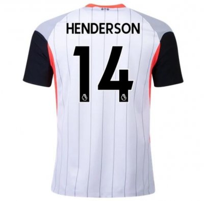 2020-21 Liverpool Air Max Soccer Jersey Shirt JORDAN HENDERSON #14