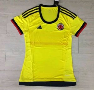 Colombia 2015-16 World Cup Home Women's Soccer Jersey