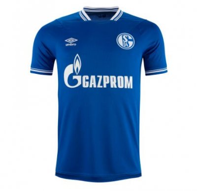 2020-21 Schalke 04 Home Soccer Jersey Shirt
