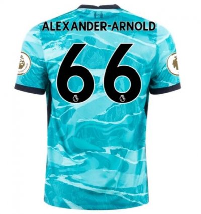 2020-21 Liverpool Away Soccer Jersey Shirt TRENT ALEXANDER-ARNOLD #66