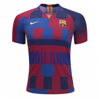 2018-19 Barcelona 20th Anniversary Home Soccer Jersey Shirt Player Version