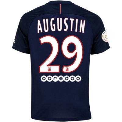 2016-17 PSG 29 AUGUSTIN Home Soccer Jersey