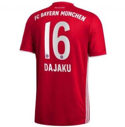 2020-21 Bayern Munich Home Soccer Jersey Shirt Dajaku 16