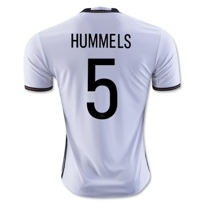 2016 Germany HUMMELS #5 Home Soccer Jersey