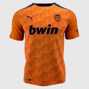 2020-21 Valencia Away Orange Soccer Jersey Shirt