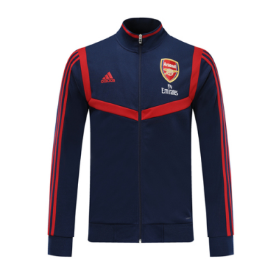 2019-20 Arsenal Navy&Red High Neck Collar Training Jacket