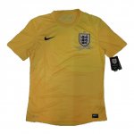 2013 England Goalkeeper Yellow Jersey Shirt