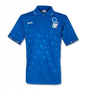 1994 Italy Retro Home Soccer Jersey Shirt