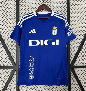 2024-25 Real Oviedo Home Soccer Jersey Shirt