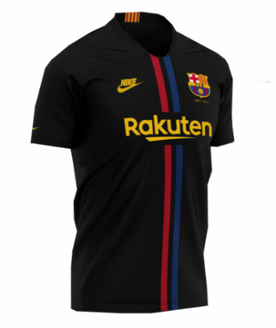 120 Anniversary Barcelona Third Away Soccer Jersey Shirt