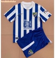 Kids Malaga 2021-22 Home Soccer Kits Shirt With Shorts
