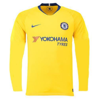 2018-19 Chelsea Long Sleeve Away Soccer Jersey Shirt