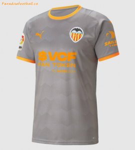 2021-22 Valencia Fourth Away Soccer Jersey Shirt
