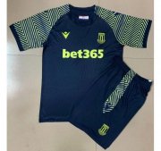Kids Stoke City 2020-21 Away Soccer Kits Shirt With Shorts