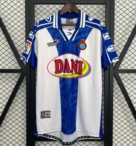 1999-2000 RCD Espanyol Retro Home Soccer Jersey Shirt