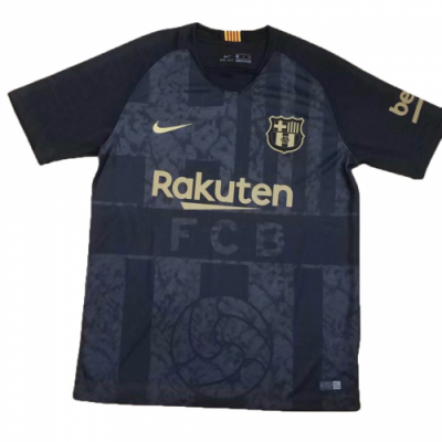 2018-19 Barcelona Black Training Shirt