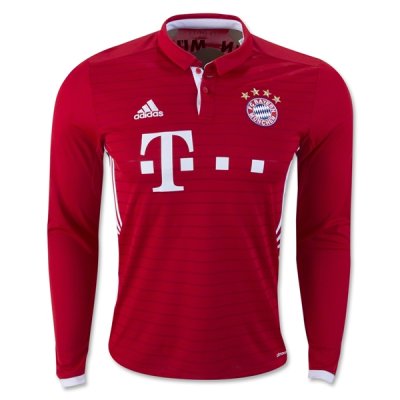2016-17 Bayern Munich LS Home Soccer Jersey