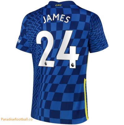 2021-22 Chelsea Home Soccer Jersey Shirt James 24 printing
