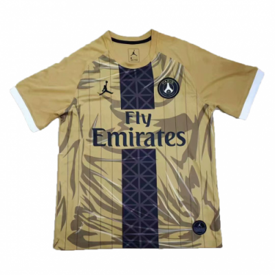2019-20 PSG Air Jordan Gold Flying Beyond Shirt