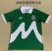 1995 Mexico Retro Home Soccer Jersey Shirt