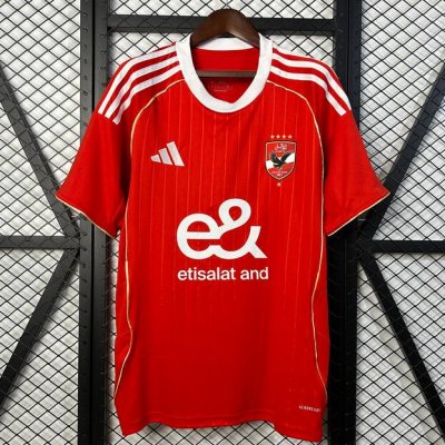 2025-26 Al Ahly FC Home Soccer Jersey Shirt