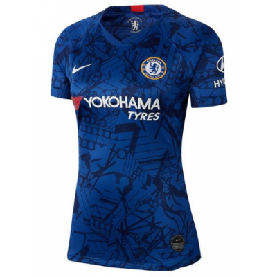 2019-20 Chelsea Women Home Soccer Jersey Shirt