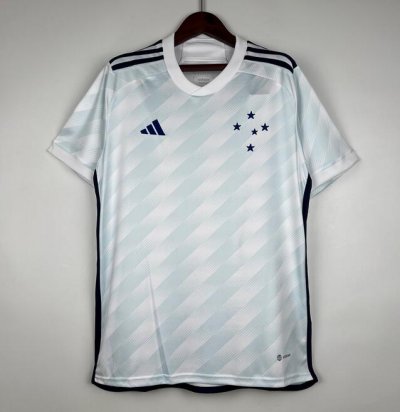 2023-24 Cruzeiro Away Soccer Jersey Shirt