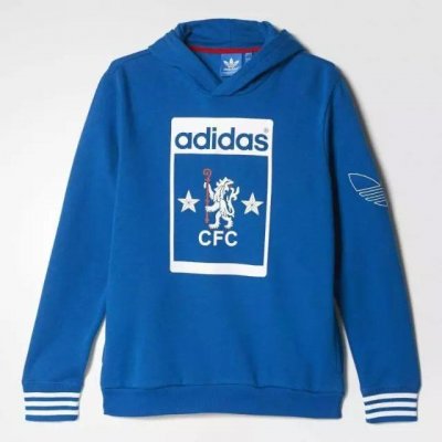 2015-16 Chelsea Fleece Hoodies Blue