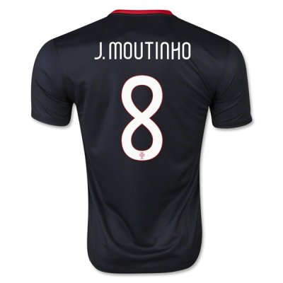 Portugal 2015/16 J. MOUTINHO #8 Away Soccer Jersey