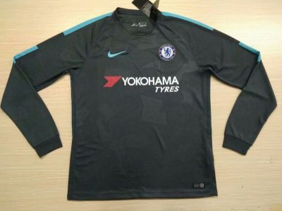 2017-18 Chelsea Third LS Soccer Jersey Shirt