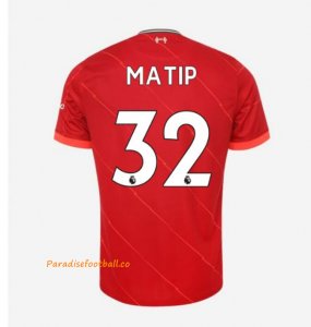 2021-22 Liverpool Home Soccer Jersey Shirt with MATIP 32 printing