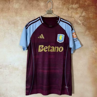 2025-26 Aston Villa Red Special Soccer Jersey Shirt