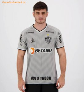 2021-22 Atletico Mineiro Goalkeeper Grey Soccer Jersey Shirt