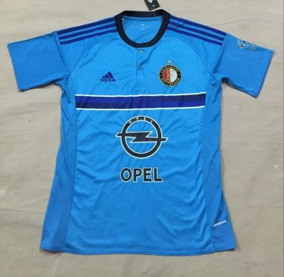 2016-17 Feyenoord Away Blue Soccer Jersey