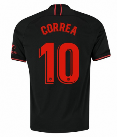 2019-20 Atletico Madrid Away Soccer Jersey Shirt Correa 10