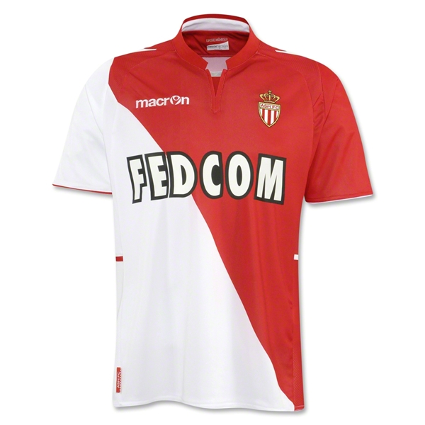 Cheap 13-14 AS Monaco FC Home Soccer Jersey Kit(Shirt ...