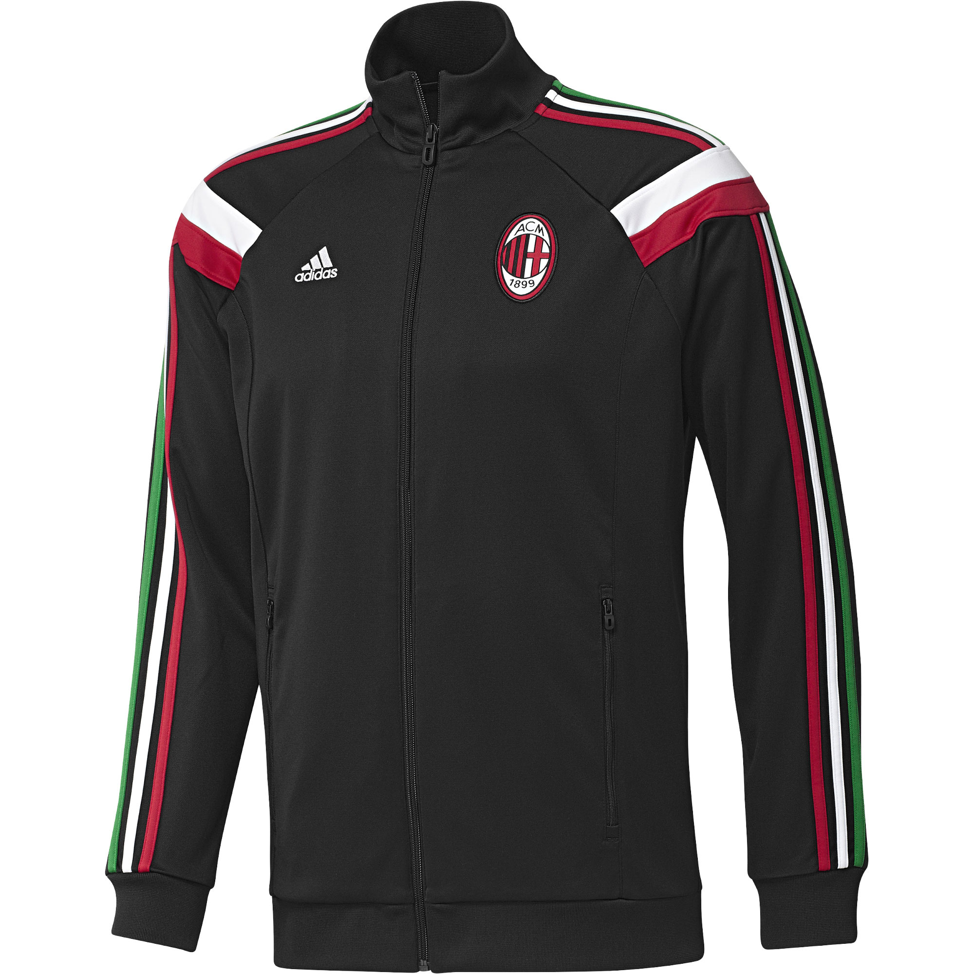 Cheap 13-14 AC Milan Black Training Jacket - AC Milan Top Football Kit ...