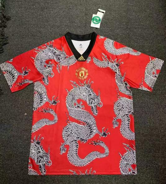 Cheap 2020 Manchester United China New Year Dragon Soccer Jersey ...