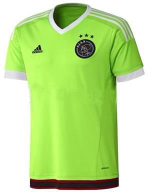 Ajax 2015/16 Away Soccer Jersey Green
