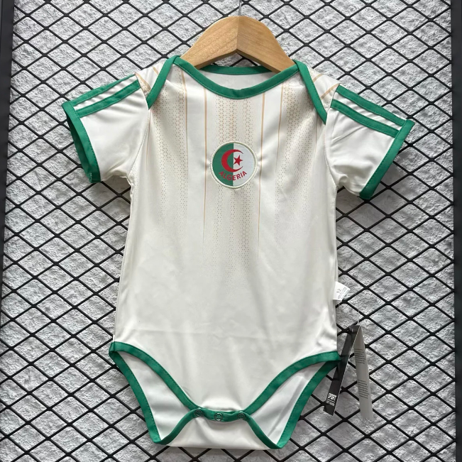 2026 FIFA World Cup Algeria Home Infant Soccer Jersey Little Baby Kit