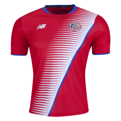 2017 Costa Rica Home Soccer Jersey