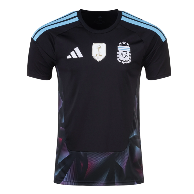 2026 FIFA World Cup Argentina Goalkeeper Black Soccer Jersey Shirt