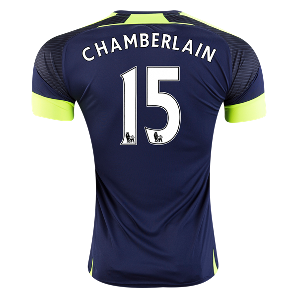 2016-17 Arsenal 15 CHAMBERLAIN Third Soccer Jersey