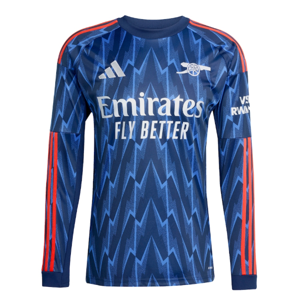 2025-26 Arsenal Away Long Sleeve Soccer Jersey Shirt