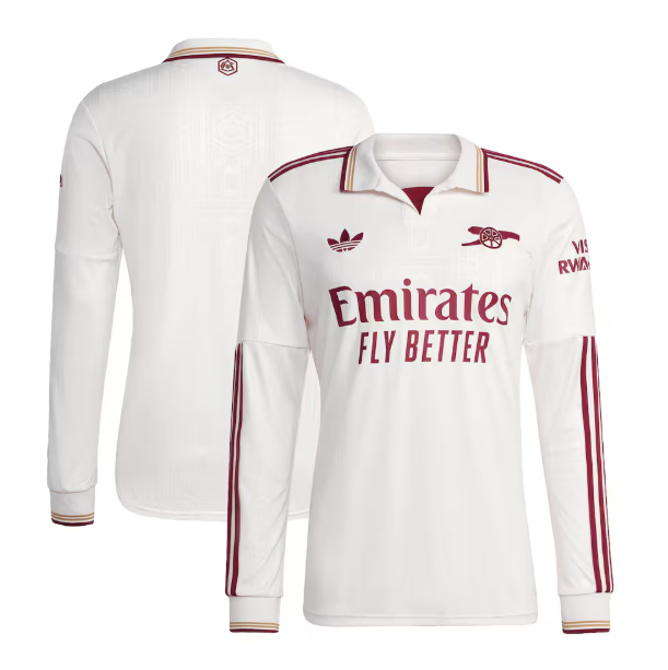 2025-26 Arsenal Third Long Sleeve Soccer Jersey Shirt